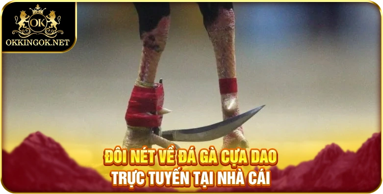 Đôi nét về đá gà cựa dao trực tuyến tại nhà cái
