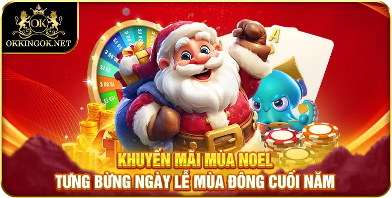 khuyến mãi noel okking
